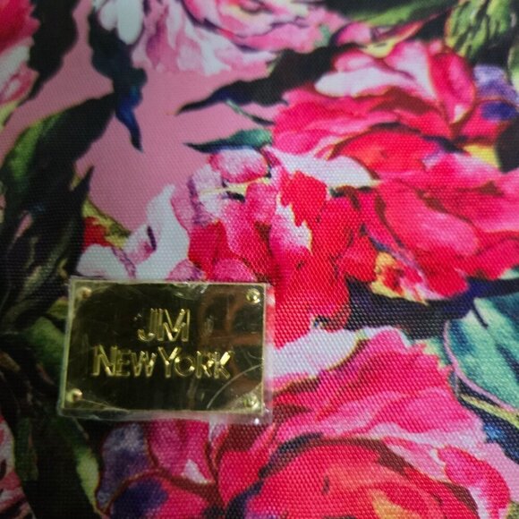 Joy Mangano Lot Of 2 Toiletry Storage Fold up Hook & Loop Zip Closure - Picture 3 of 7